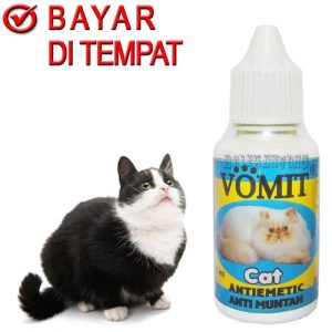 Vomit Obat Muntah Kucing Stress Mabuk Pencernaan Diare | Lazada Indonesia