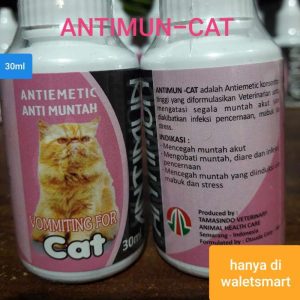 Promo Antimun - Cat 30Ml Obat Kucing Muntah, Diare, Infeksi Pencernaan Dan Stress Di Seller Waletsmart - Kota Depok, Jawa Barat | Blibli